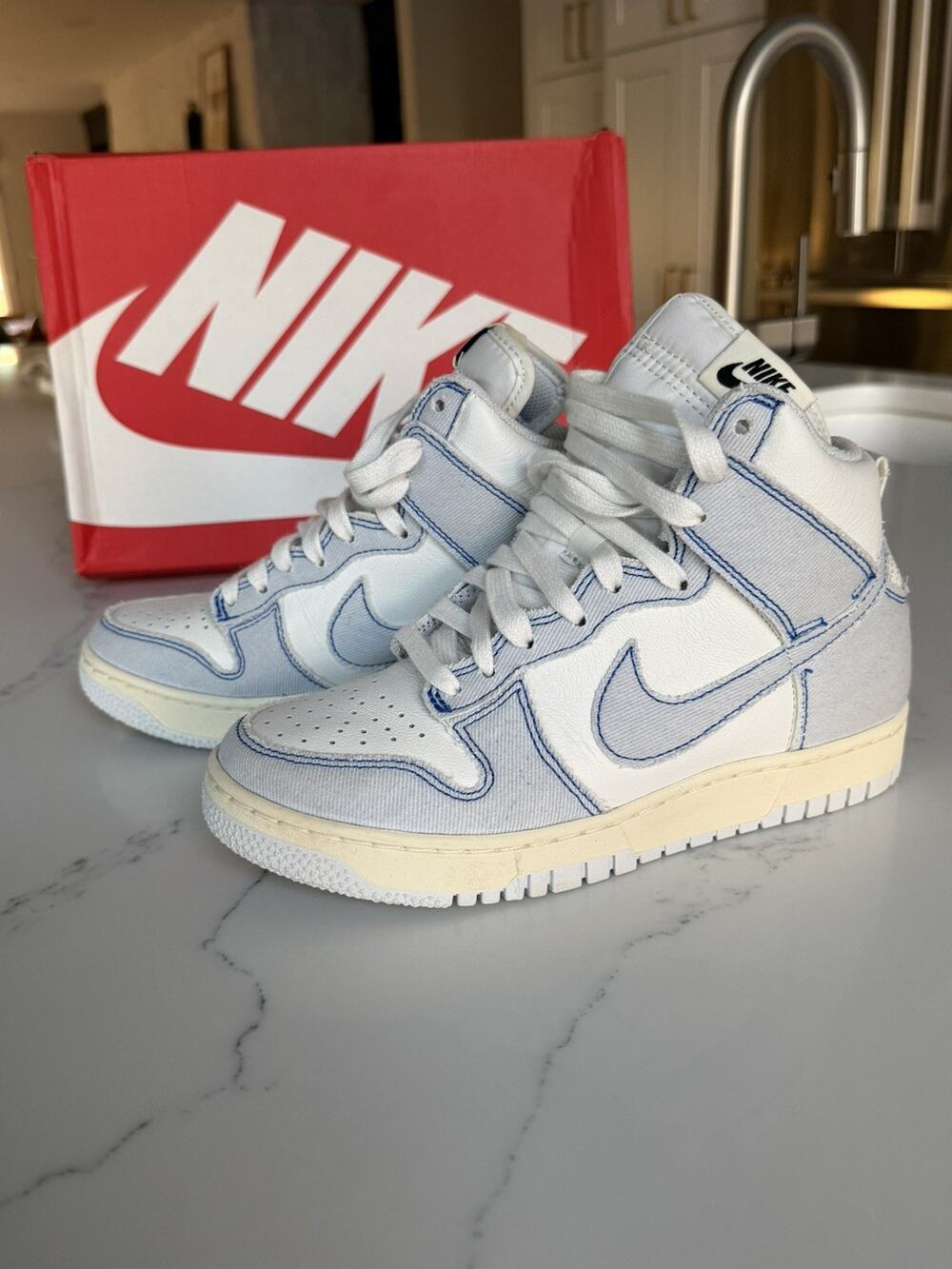 Dunk High 1985 'Blue Denim Size 5